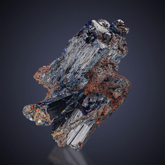 Azurite-Tsumeb Mine | Tsumeb | Otjikoto Region | Namibia