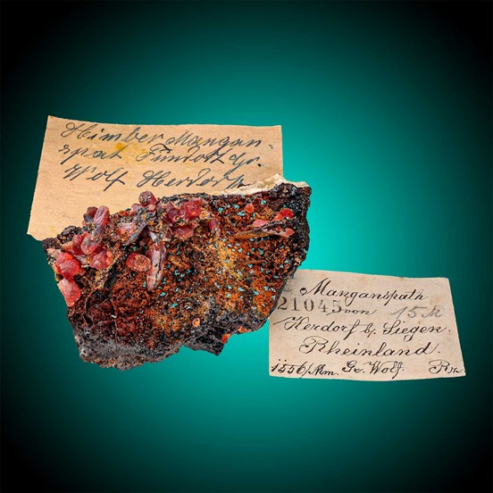 Rhodochrosite-Wolf Mine | Herdorf | Siegerland | Rhineland-Palatinate | Germany