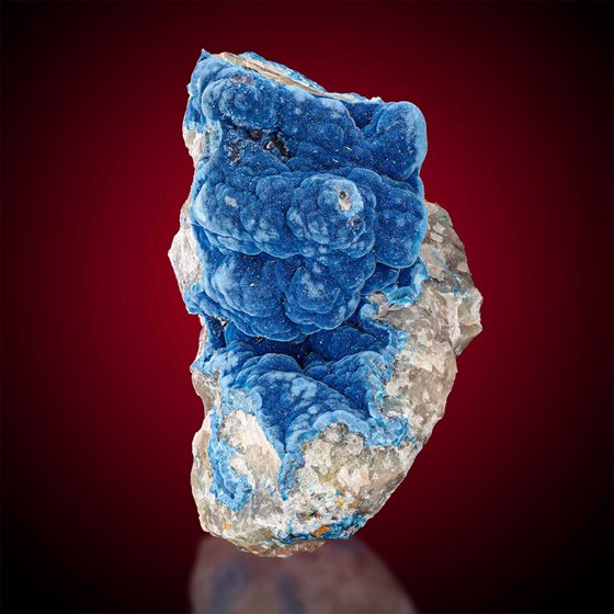 Shattuckite-Kandesei [ Okandawasi Mine ] | Kaokoveld | Kuene Region | Namibia
