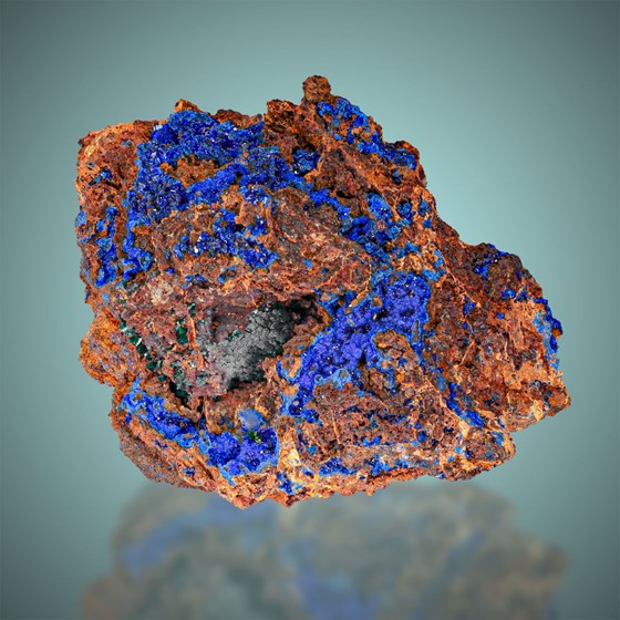 Azurite-Rudabánya | Kazincbarcika Dist. | Borsod-Abaúj-Zemplén Co. | Hungary