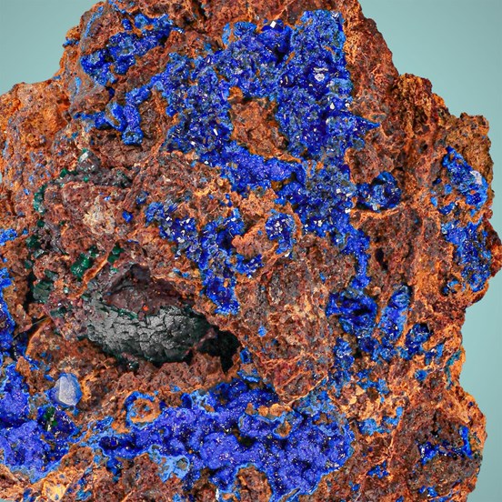 Azurite-Rudabánya | Kazincbarcika Dist. | Borsod-Abaúj-Zemplén Co. | Hungary