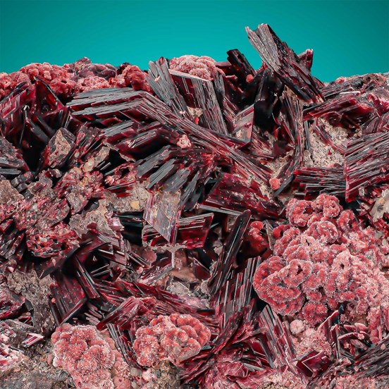 Erythrite-Aghbar Mine | Bou Azzer | Quarzazate | Draa-Tafilalet Region | Morocco