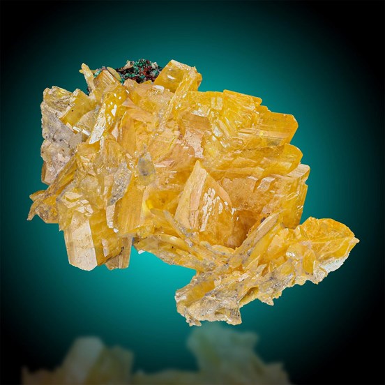 Wulfenite-Tsumeb Mine | Tsumeb | Otjikoto Region | Namibia