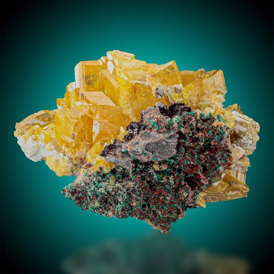 Wulfenite-Tsumeb Mine | Tsumeb | Otjikoto Region | Namibia