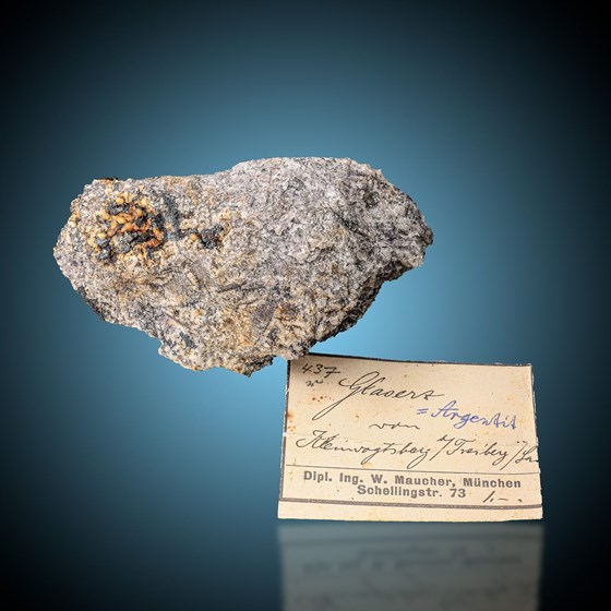 Acanthite-Kleinvoigtsberg | Großschirma | Freiberg | Erzgebirge | Saxony | Germany