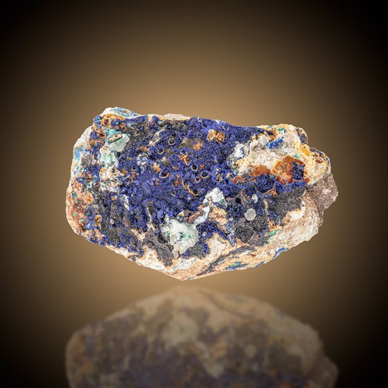 Azurite-Hella Glück Mine | Neubulach | Calw | Black Forest | Baden-Württemberg | Germany