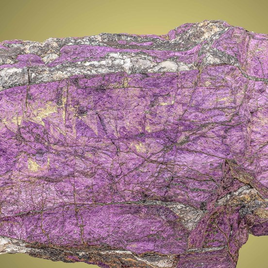 Purpurite-Sandamap | Usakos | Karibib | Erongo Region | Namibia