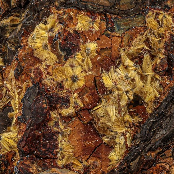 Cacoxenite-Leonie Mine | Auerbach | Upper Palatinate | Bavaria | Germany