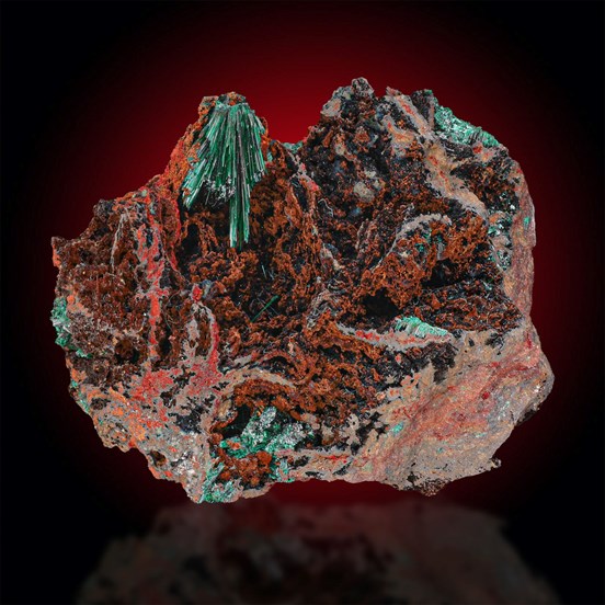 Malachite-Friedrich Mine | Wissen | Siegen | Siegerland | Rhineland-Palatinate | Germany
