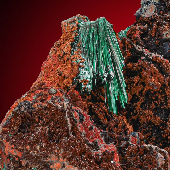Malachite-Friedrich Mine | Wissen | Siegen | Siegerland | Rhineland-Palatinate | Germany