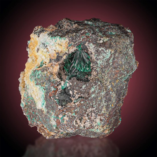Malachite-Anna Quarry | Letmathe | Hagen | North Rhine-Westphalia | Germany
