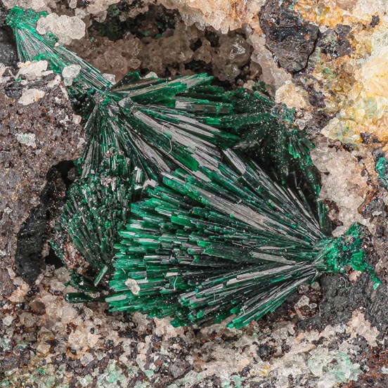 Malachite-Anna Quarry | Letmathe | Hagen | North Rhine-Westphalia | Germany