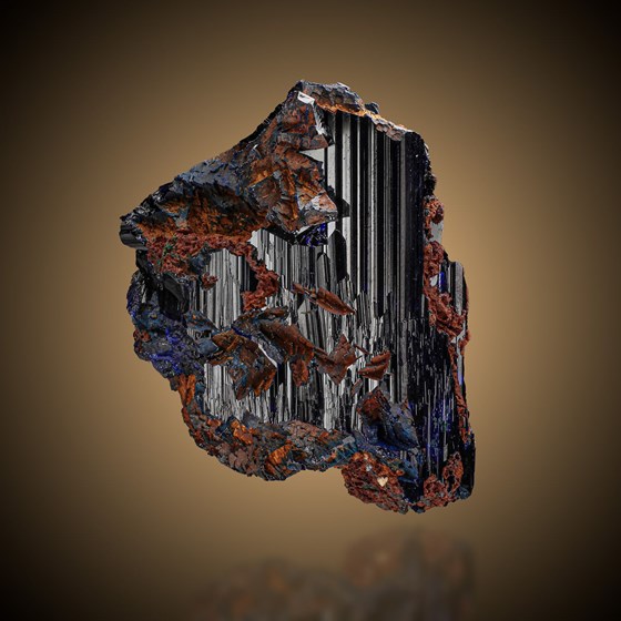 Azurite-Tsumeb Mine (Tsumcorp Mine) | Tsumeb | Otjikoto Region | Namibia