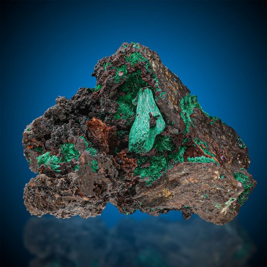 Malachite-Friedrich Mine | Wissen | Siegen | Siegerland | Rhineland-Palatinate | Germany