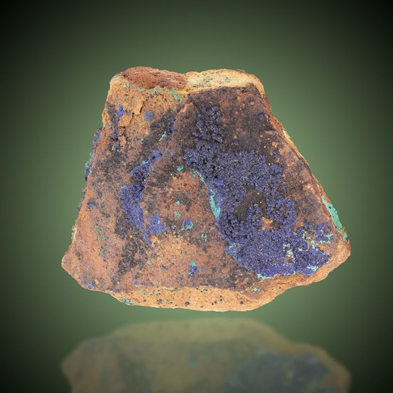 Azurite-Hella Glück Mine | Neubulach | Calw | Black Forest | Baden-Württemberg | Germany
