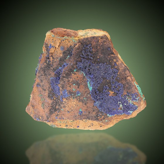 Azurite-Hella Glück Mine | Neubulach | Calw | Black Forest | Baden-Württemberg | Germany