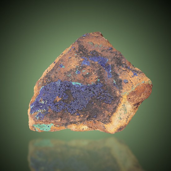 Azurite-Hella Glück Mine | Neubulach | Calw | Black Forest | Baden-Württemberg | Germany