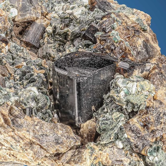 Vesuvianite-Bellecombe | Châtillon | Aosta Valley | Italy