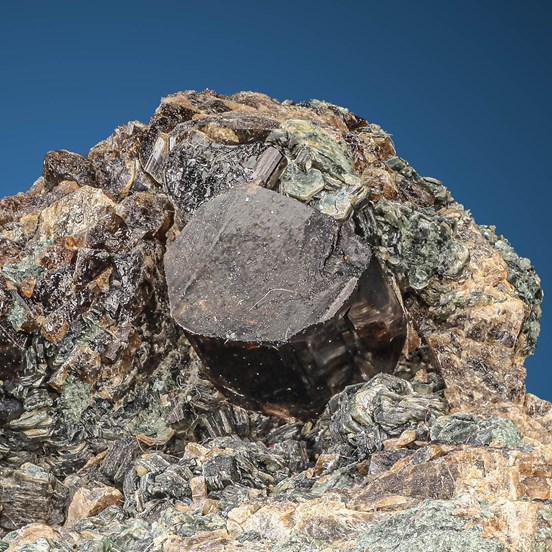 Vesuvianite-Bellecombe | Châtillon | Aosta Valley | Italy