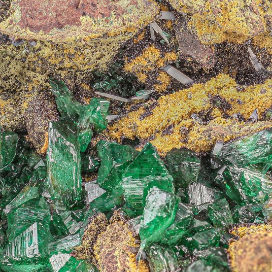 Cuprian-Adamite-Tsumeb Mine (Tsumcorp Mine) | Tsumeb | Otjikoto Region | Namibia