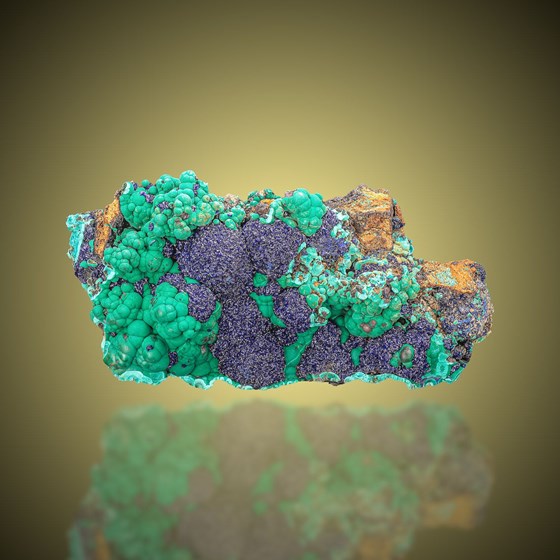 Azurite-Morenci | Copper Mountain District | Shannon Mts. | Arizona | USA