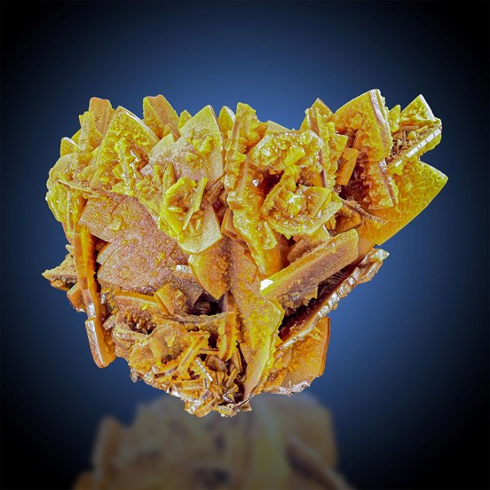 Wulfenite-Helena Mine |  Mežica | Carinthia Region | Slovenia