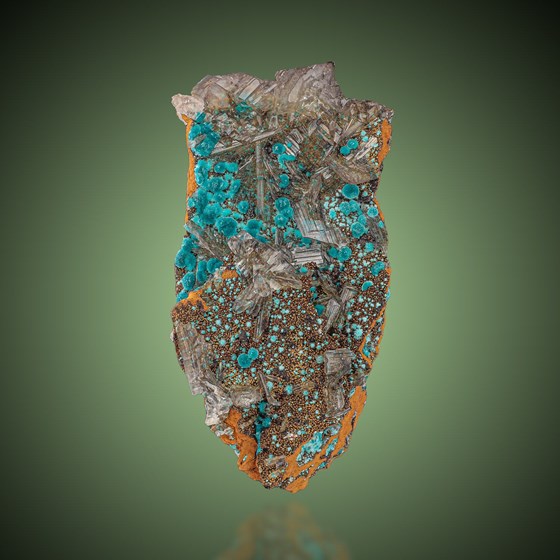 Rosasite-Ojuela Mine | Mapimi | Durango | Mexico