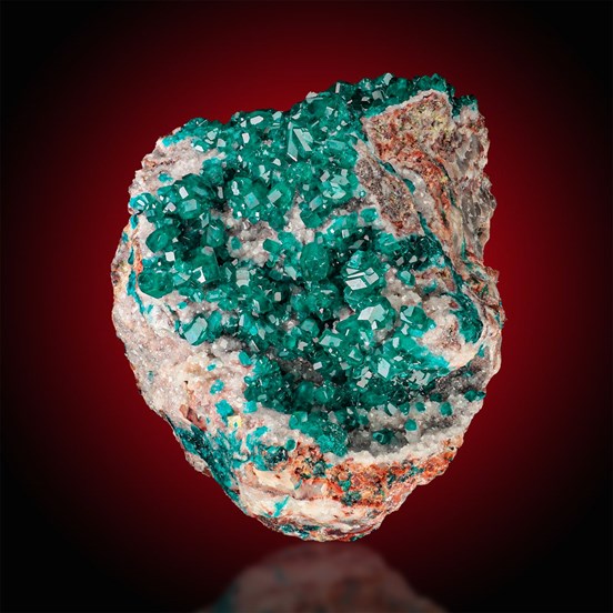 Dioptase-Tsumeb Mine (Tsumcorp Mine) | Tsumeb | Otjikoto Region | Namibia