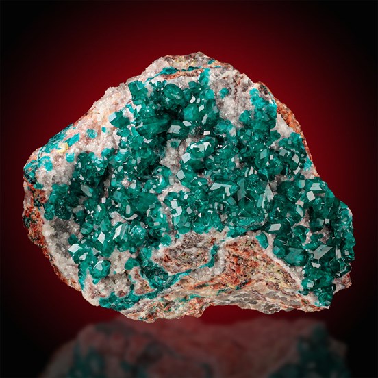 Dioptase-Tsumeb Mine (Tsumcorp Mine) | Tsumeb | Otjikoto Region | Namibia