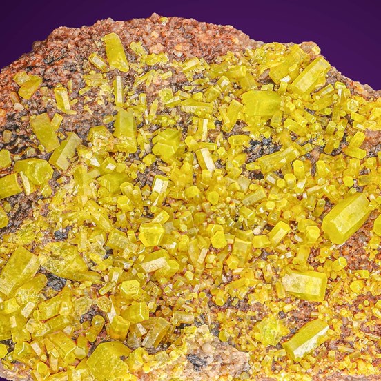 Pyromorphite-Tanzfleck | Freyhung | Weiden in der Oberpfalz | Upper Palatinate | Bavaria | Germany