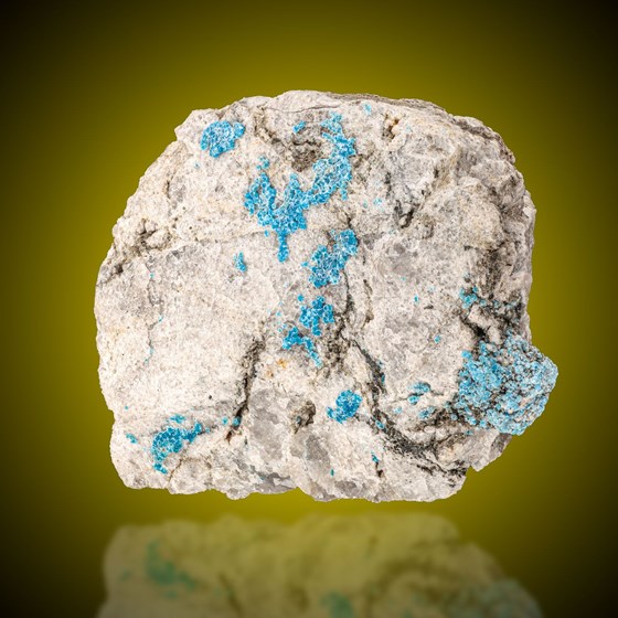 Ceruleite-Wheal Maid | St. Day | Redruth | Camborne | Cornwall | England