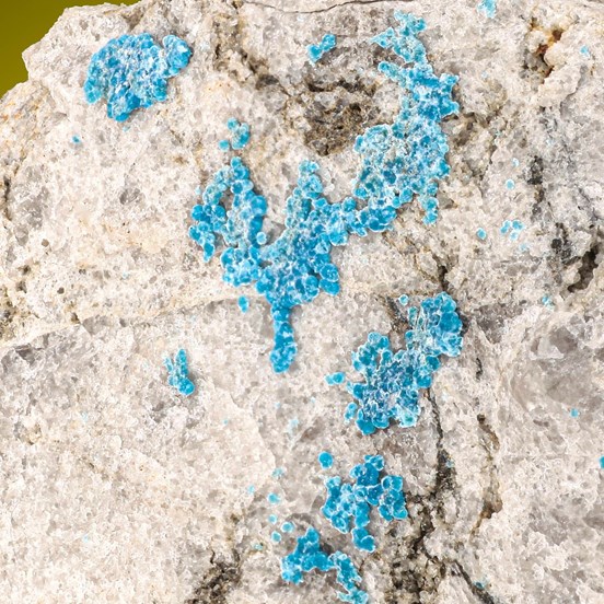 Ceruleite-Wheal Maid | St. Day | Redruth | Camborne | Cornwall | England