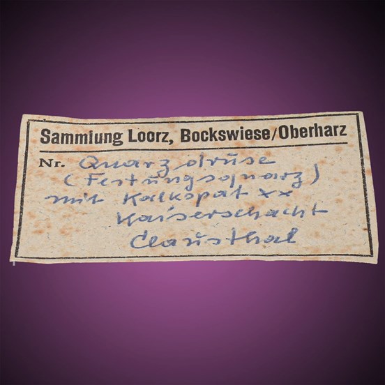 Calcite -Kaiser Wilhelm II Schacht |  Clausthal-Zellerfeld | Harz | Lower Saxony | Germany