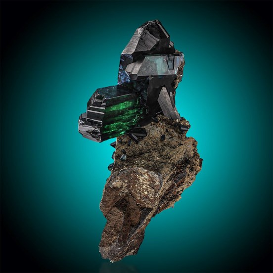Vivianite-Huanuni Mine | Huanuni | Dalence Province | Oruro Department | Bolivia