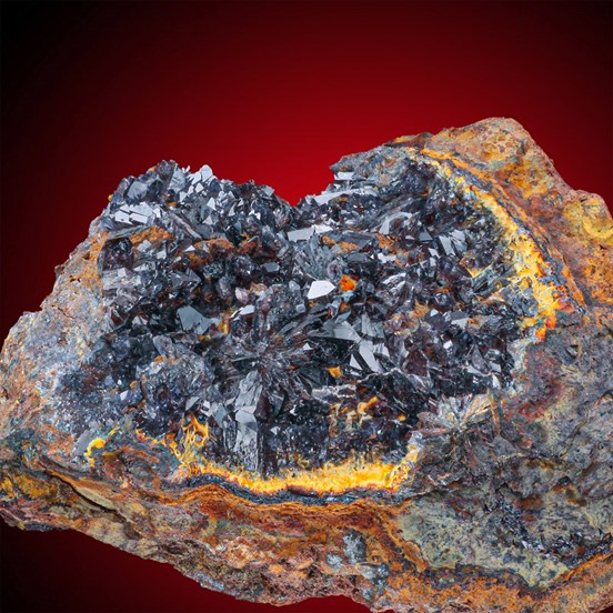 Scorodite-Aghbar Mine | Bou Azzer | Quarzazate | Draa-Tafilalet Region | Morocco