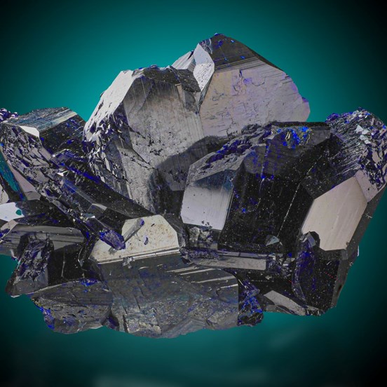 Azurite-Easter Pocket | Tsumeb Mine (Tsumcorp Mine) | Tsumeb | Otjikoto Region | Namibia