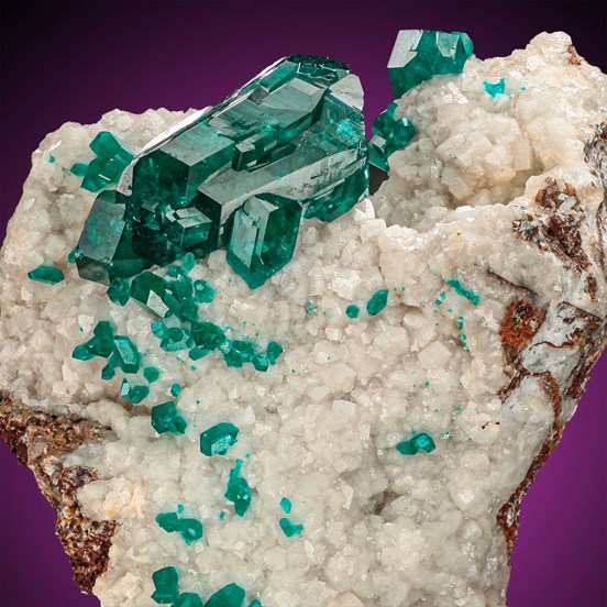 Dioptase-Tsumeb Mine (Tsumcorp Mine) | Tsumeb | Otjikoto Region | Namibia