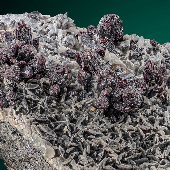 Proustite-Měděnec near Jachymov | Krušné Hory | Karlovy Vary Region |  Czech Republic