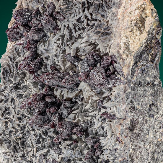 Proustite-Měděnec near Jachymov | Krušné Hory | Karlovy Vary Region |  Czech Republic